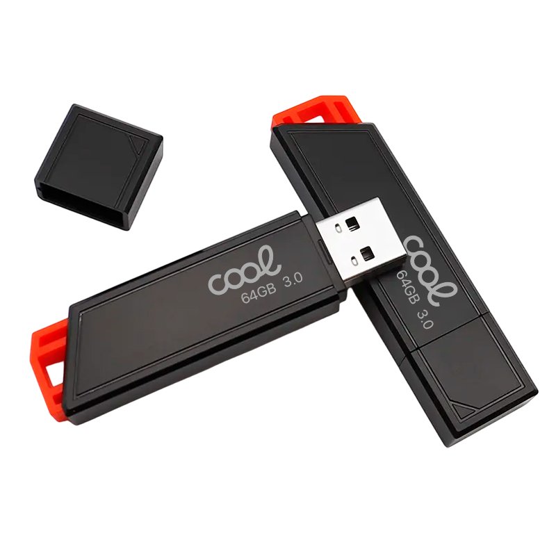 Pen Drive USB x64 GB 3.0 COOL Lancer Rojo