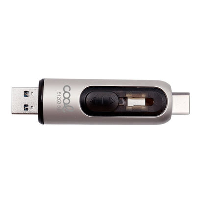 Pen Drive x USB 512 GB 3.0 COOL Tipo-C / USB (2 en 1)