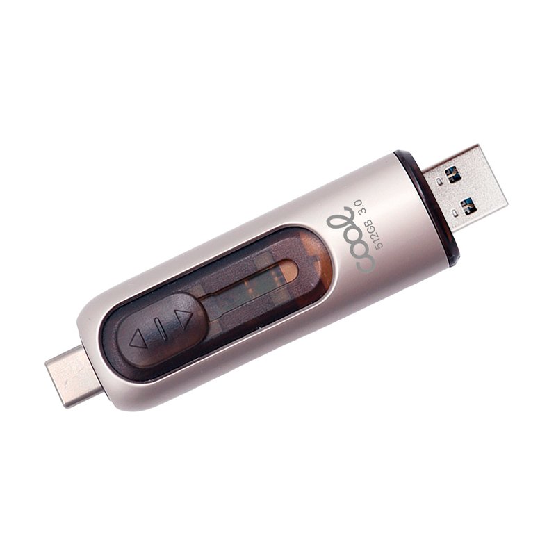 Pen Drive x USB 512 GB 3.0 COOL Tipo-C / USB (2 en 1)