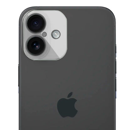 Protection d'appareil photo en verre trempé pour iPhone 16/16 Plus