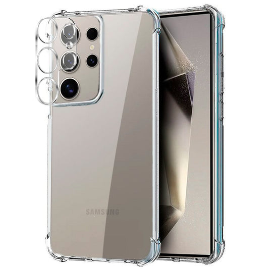 Protection d'appareil photo en verre trempé pour Samsung S928 et Galaxy S24 Ultra