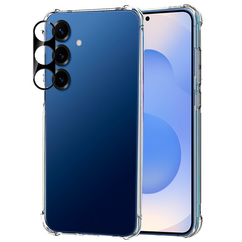 Protection d'appareil photo en verre trempé pour Samsung S936 et Galaxy S25 Plus
