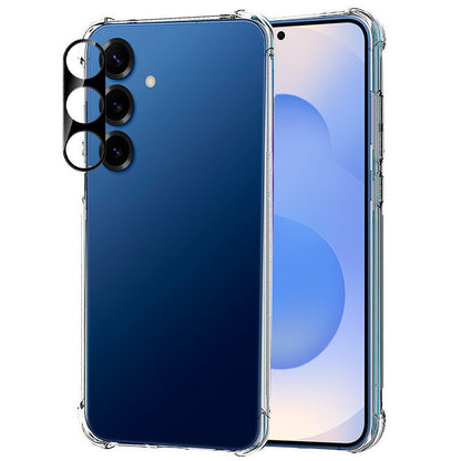 Protection d'appareil photo en verre trempé pour Samsung S936 et Galaxy S25 Plus