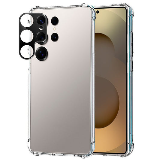 Protection d'appareil photo en verre trempé pour Samsung S938 et Galaxy S25 Ultra