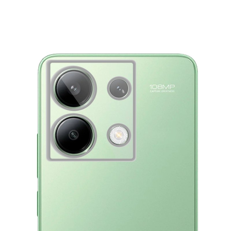 Protection d'appareil photo en verre trempé pour Xiaomi Redmi Note 13