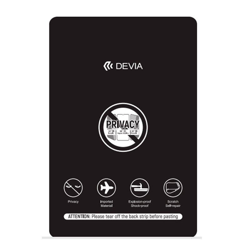 Film protecteur de confidentialité intelligent Devia Hydrogel (pack de 20 unités)