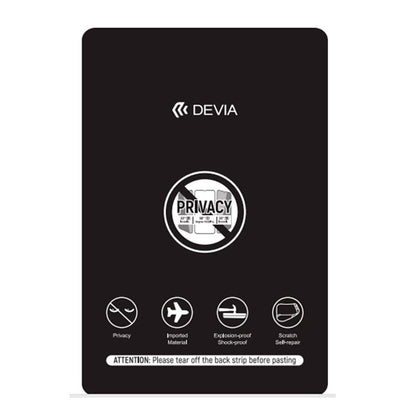 Film protecteur de confidentialité intelligent Devia Hydrogel (pack de 20 unités)