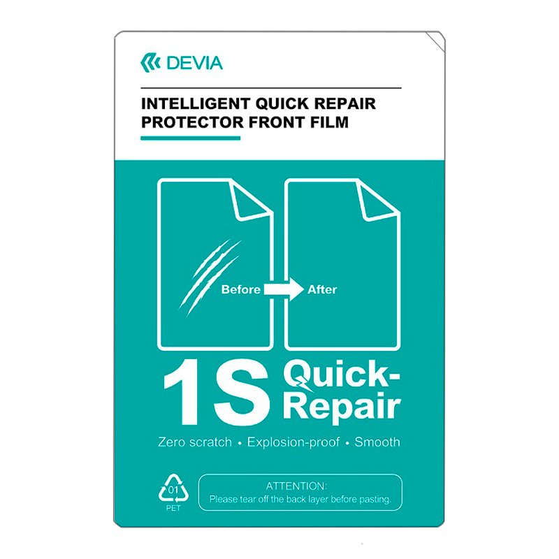 Protecteur hydrogel Devia Quick Repair (Pack de 50 unités)