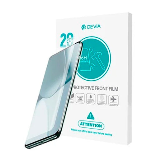 Protecteur hydrogel UV 6H Devia (pack de 20 unités)
