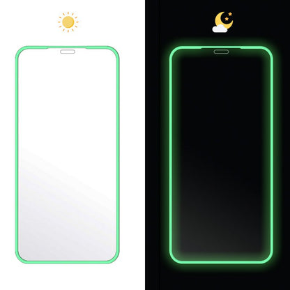 Protection d'écran en verre trempé pour iPhone 12/12 Pro (Néon)