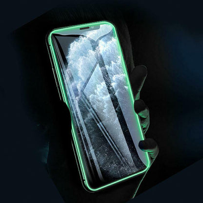 Protection d'écran en verre trempé pour iPhone 12/12 Pro (Néon)