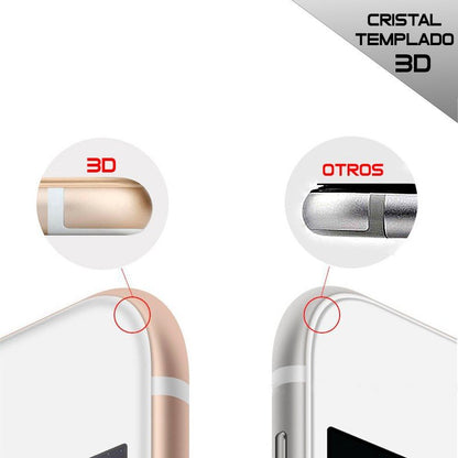 Protection d'écran en verre trempé pour iPhone 6 Plus/6s Plus (3D Full White)