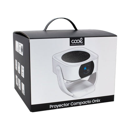 Proyector Compacto 3500 Lúmenes COOL Onix Altavoz Integrado + HDMI / USB + Wifi Mirror (Blanco)