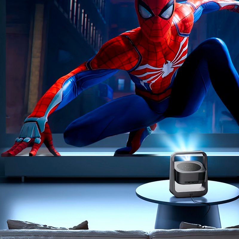 Proyector Compacto 3500 Lúmenes COOL Onix Altavoz Integrado + HDMI / USB + Wifi Mirror (Gris)