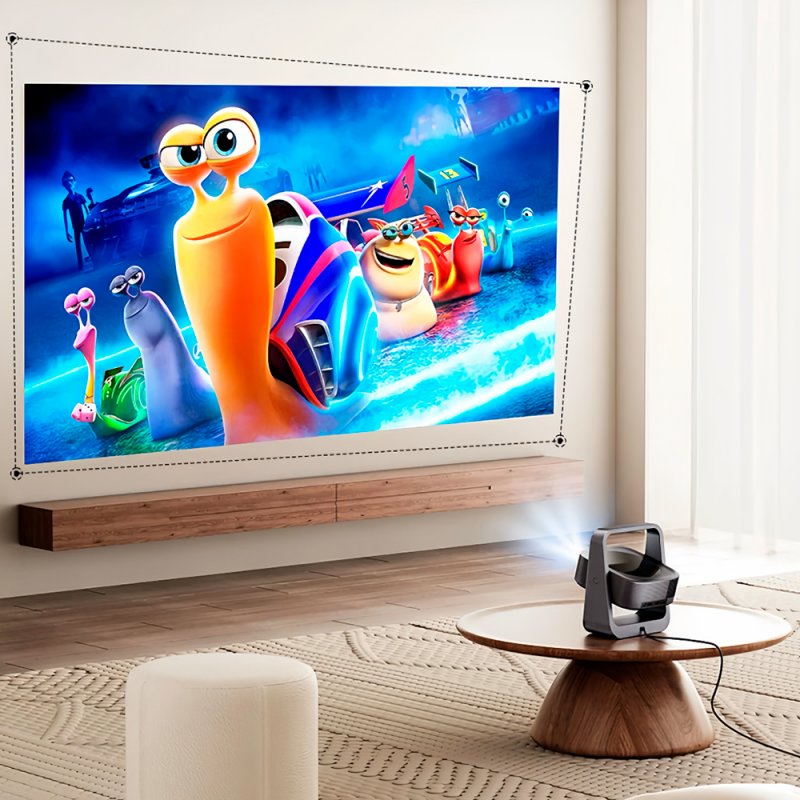 Proyector Compacto 3500 Lúmenes COOL Onix Altavoz Integrado + HDMI / USB + Wifi Mirror (Gris)