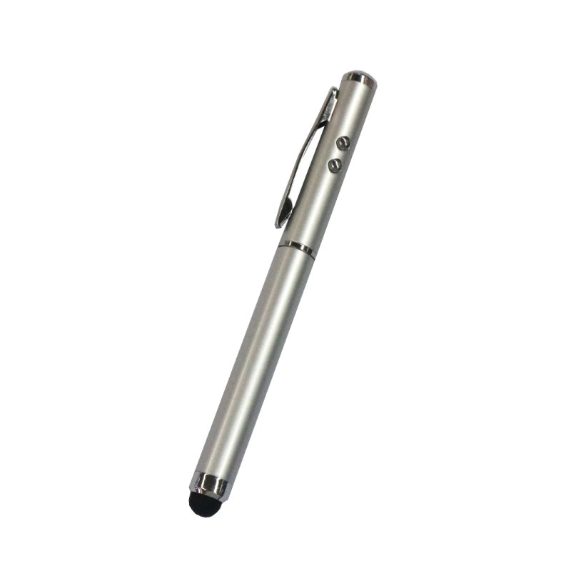 Stylet laser universel argenté COOL