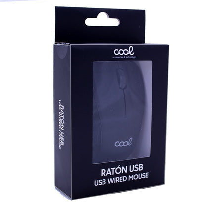 Souris filaire USB Cool noire