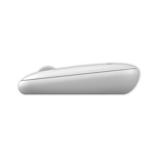 Souris sans fil 2-en-1 Cool Slim Silent (Bluetooth + adaptateur USB) Blanc