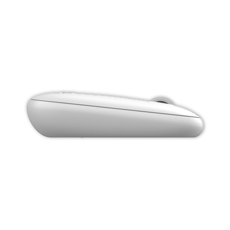 Souris sans fil 2-en-1 Cool Slim Silent (Bluetooth + adaptateur USB) Blanc