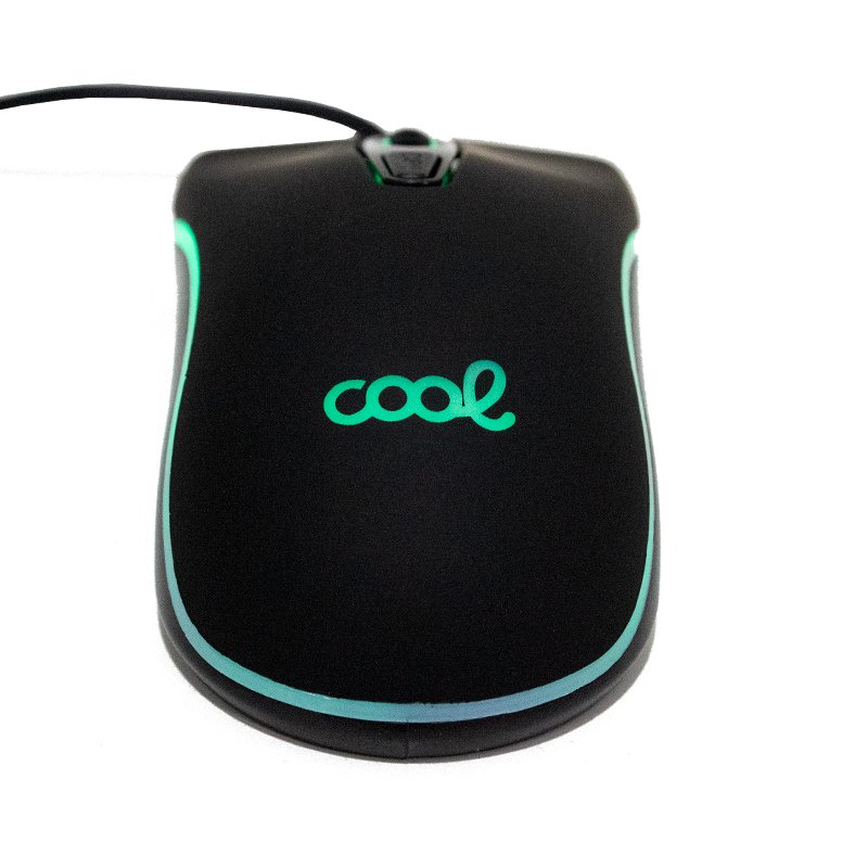 Souris de jeu USB (éclairage) COOL Kansas Noir
