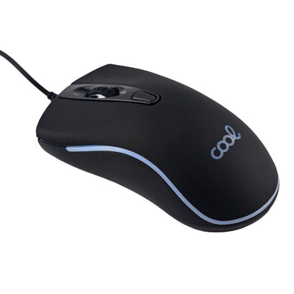 Souris de jeu USB (éclairage) COOL Kansas Noir