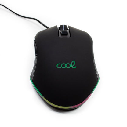 Souris de jeu USB Austin Black RGB (éclairage) cool