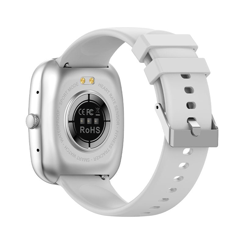 Montre connectée COOL Border Silicone Gris (Appels, Santé, Sport)