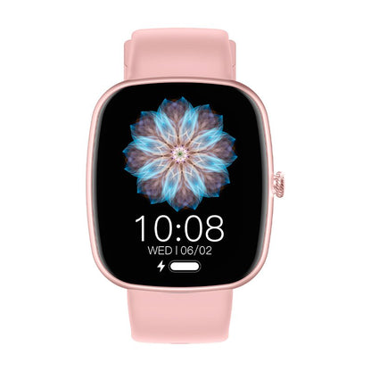 Montre connectée COOL Border Silicone Rose (Appels, Santé, Sport)