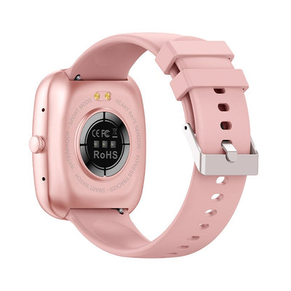 Smartwatch COOL Border Silicona Rosa (Llamadas, Salud, Deporte)