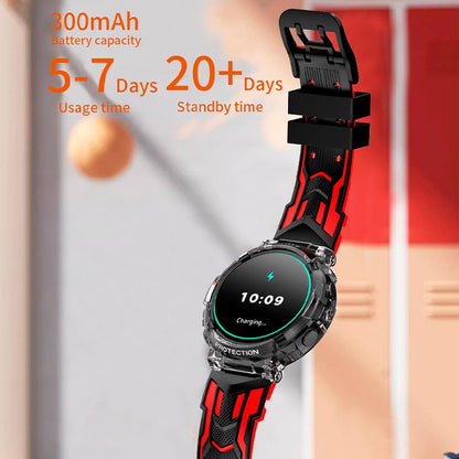 Montre connectée COOL Clever Silicone Noir (Appels, Santé, Sport)
