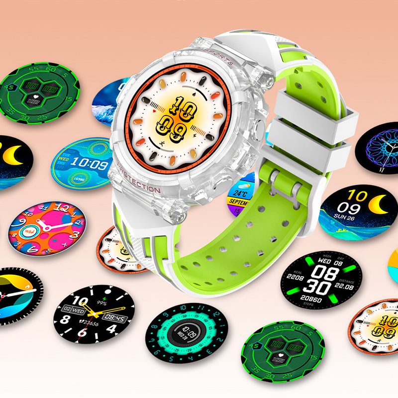 Montre connectée COOL Clever Silicone Noir (Appels, Santé, Sport)