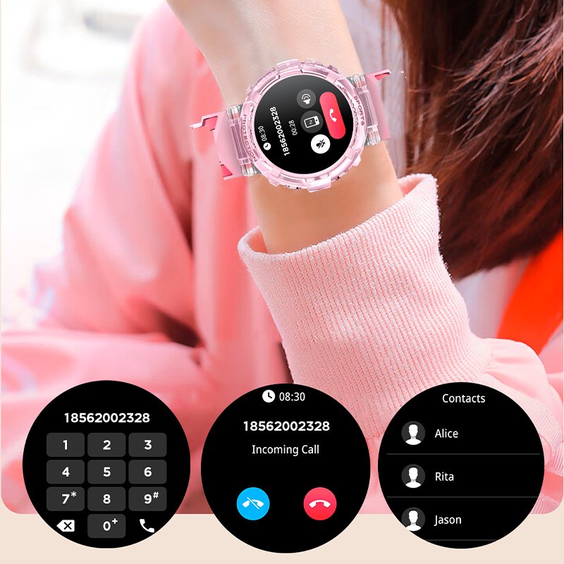 Montre connectée COOL Clever Silicone Noir (Appels, Santé, Sport)