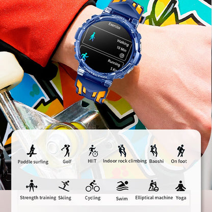 Montre connectée COOL Clever Silicone Noir (Appels, Santé, Sport)