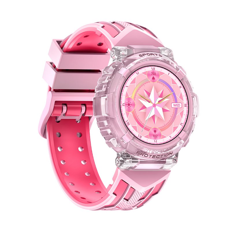 Smartwatch COOL Clever Silicona Rosa (Llamadas, Salud, Deporte)