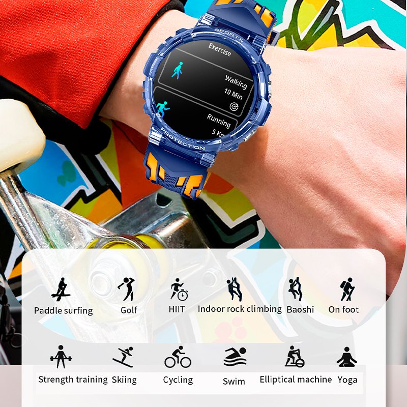 Montre connectée COOL Clever Silicone Rose (Appels, Santé, Sport)