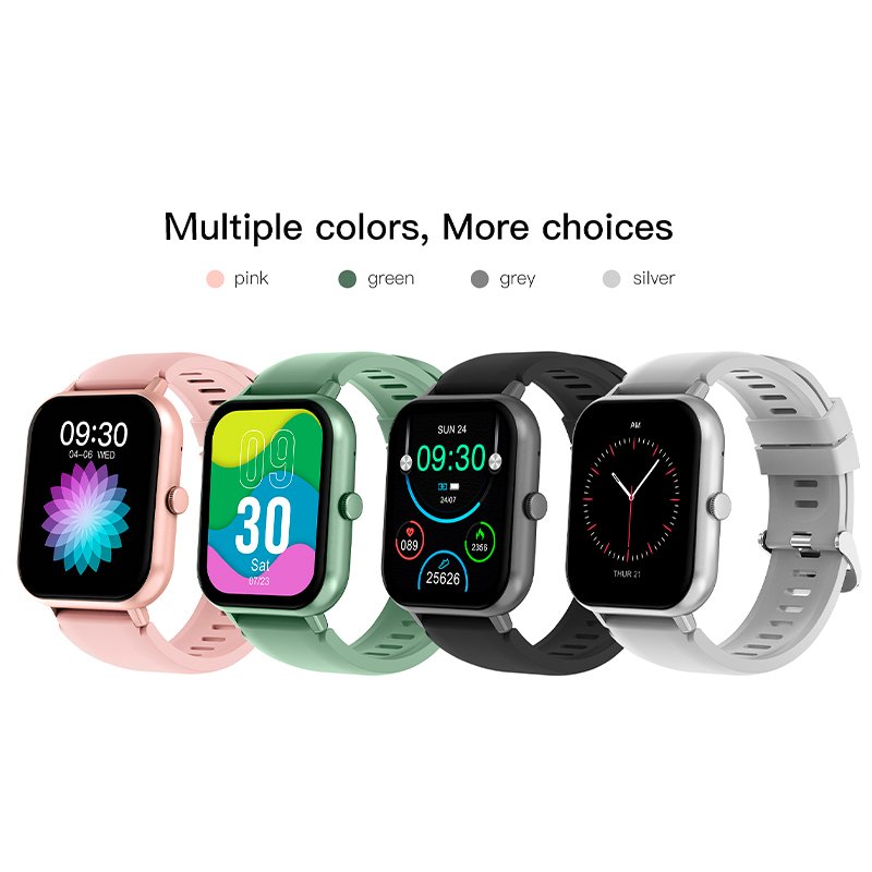 Montre connectée COOL Forest Silicone Gris (Appels, Santé, Sport)
