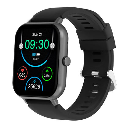 Montre connectée COOL Forest Silicone Noir (Appels, Santé, Sport)