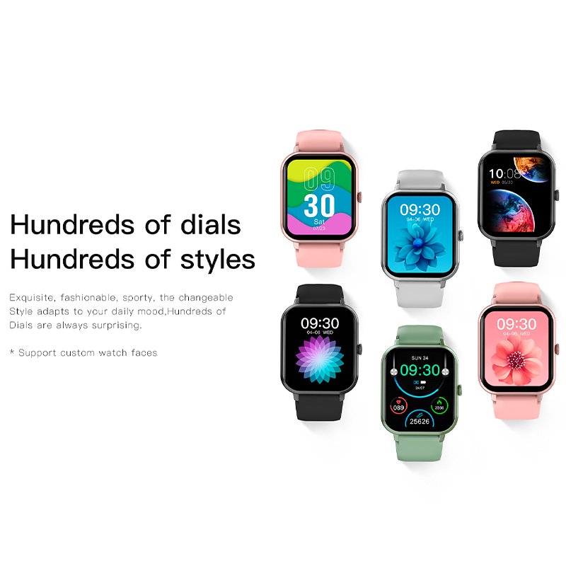Montre connectée COOL Forest Silicone Noir (Appels, Santé, Sport)