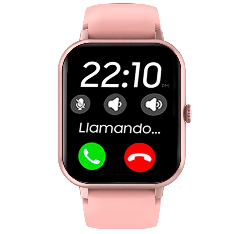 Montre connectée COOL Forest Silicone Rose (Appels, Santé, Sport)