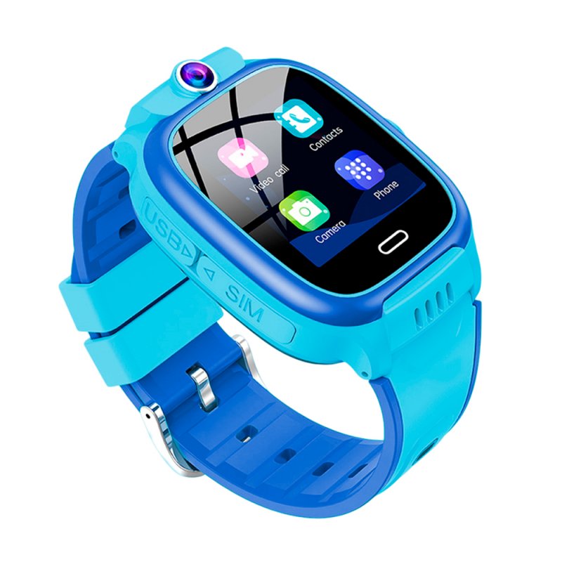 Smartwatch COOL Kids 4G GPS Silicona Azul (Localización, Videollamadas, SIM)