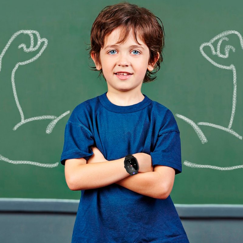 Smartwatch COOL Kids 4G GPS Silicona Rosa (Localización, Videollamadas, SIM)