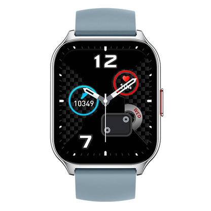 Montre connectée COOL Nova en silicone gris (appels, santé, sport)