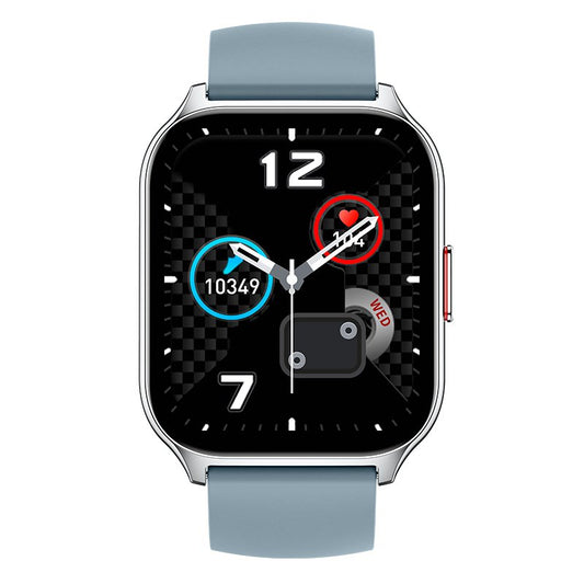 Montre connectée COOL Nova en silicone gris (appels, santé, sport)