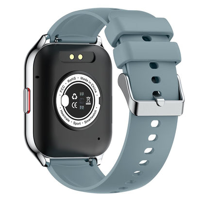 Montre connectée COOL Nova en silicone gris (appels, santé, sport)