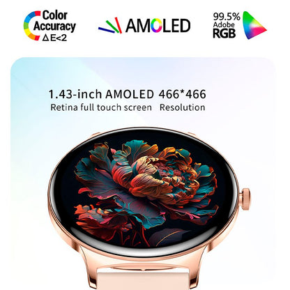 Montre connectée Cool Ultrafine + 2 bracelets (Amoled, appels, Ultrafine) Gris