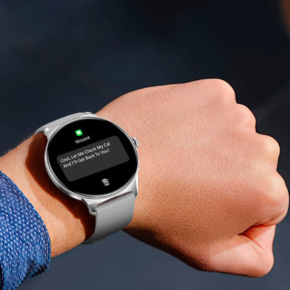 Montre connectée Cool Ultrafine + 2 bracelets (Amoled, appels, Ultrafine) Gris