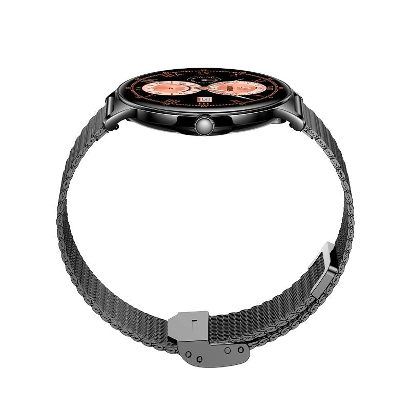 Montre connectée COOL Ultrafine + 2 bracelets (Amoled, Appels, Ultrafine) Noir