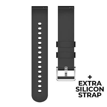Montre connectée COOL Ultrafine + 2 bracelets (Amoled, Appels, Ultrafine) Noir