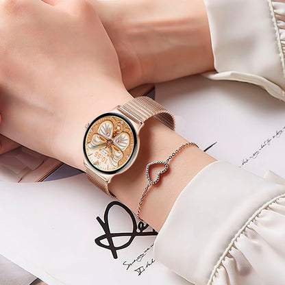 Smartwatch COOL Ultrathin + 2 Correas (Amoled, Llamadas, Ultrafino) Negro