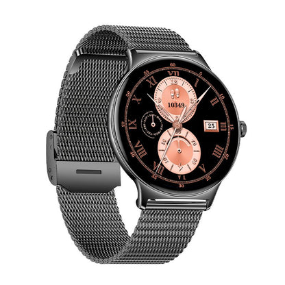 Smartwatch COOL Ultrathin + 2 Correas (Amoled, Llamadas, Ultrafino) Negro